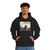 Gothic Raven F-CAW-F Crow Hooded Sweatshirt, Cozy Unisex Hoodie for Fall Fashion, Perfect Gift for Friends and Bird Lovers, Halloween Apparel, Everyday Comfort