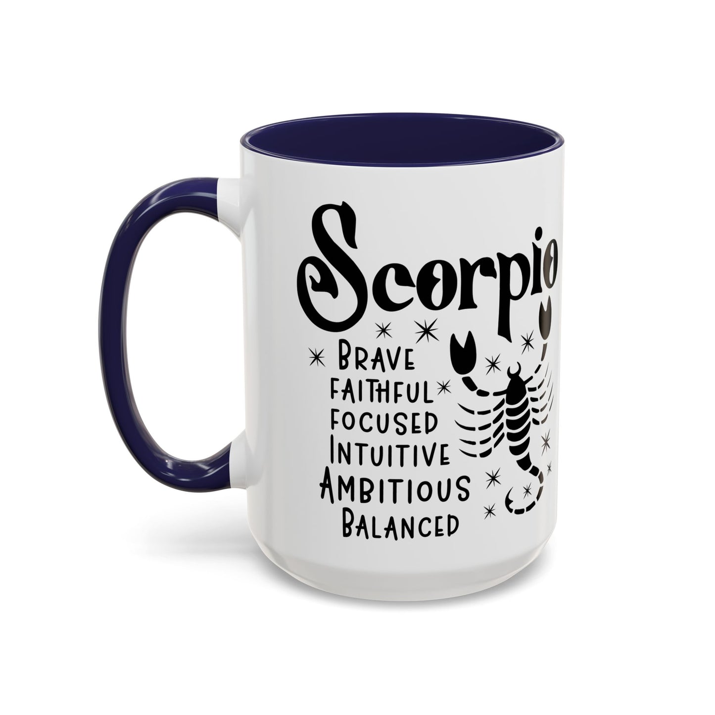 Scorpio Zodiac Sign Coffee Mug - Unique Horoscope Mug With Personality Traits