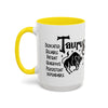 Taurus Zodiac Sign Coffee Mug - Unique Horoscope Mug With Personality Traits