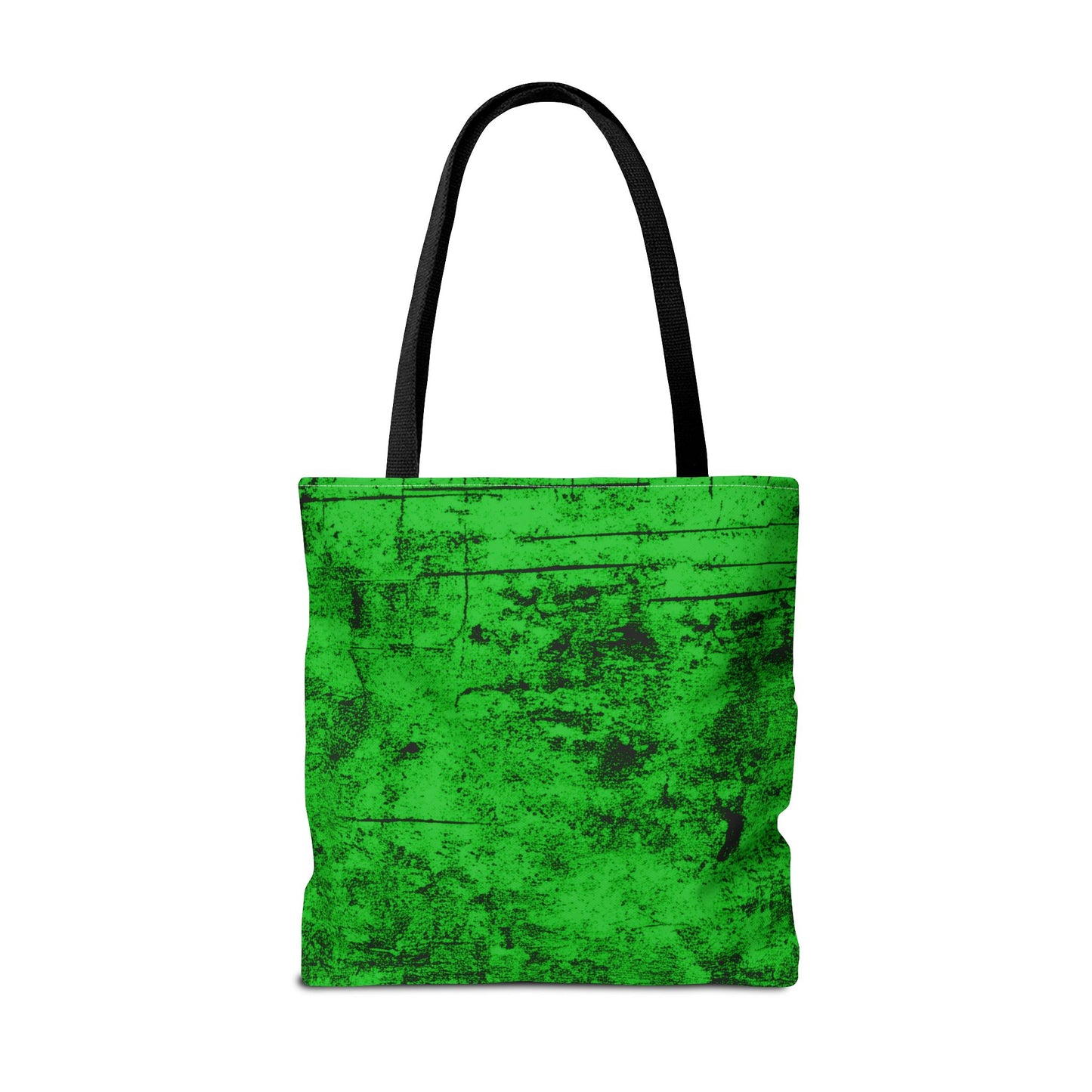 Cute But Corrosive Green Tote Bag | All Over Print Urban Grunge Streetwear Tote Bag