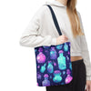 Magical Potion Tote Bag, Boho Style Bag, Colorful Canvas Shopper, Witchy Gift, Eco-Friendly Tote for Everyday Use