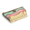 Melted Ice Cream Accessory Pouch - Fun Makeup Bag, Travel Organizer, Gift for Ice Cream Lovers, Birthday Party Favor, Summer Essentials