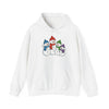 Snowman Family Hoodie | Christmas Festive Holiday Hooded Sweatshirt