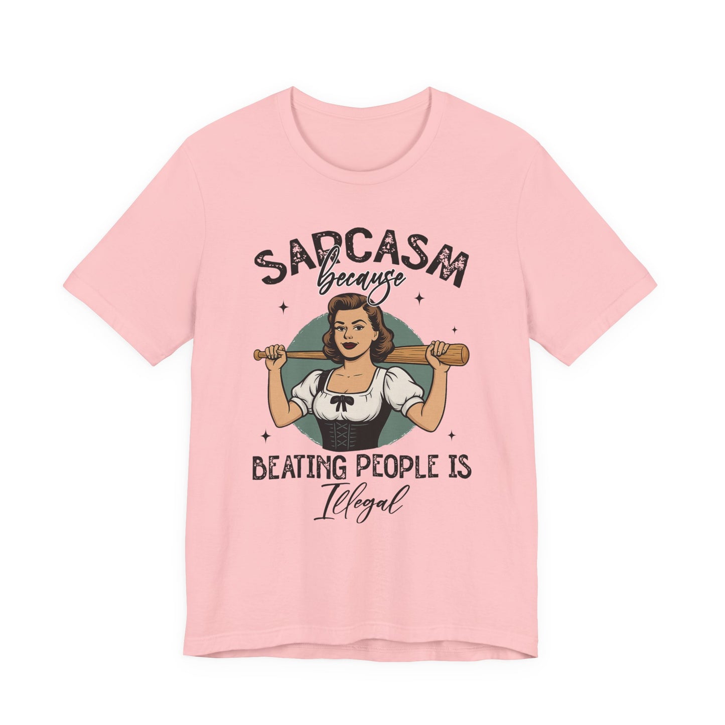 Sarcasm Tee: Funny Unisex Jersey Short Sleeve Shirt, Gift for Sarcasm Lovers, Humor T-Shirt, Casual Wear, Holiday Gifts