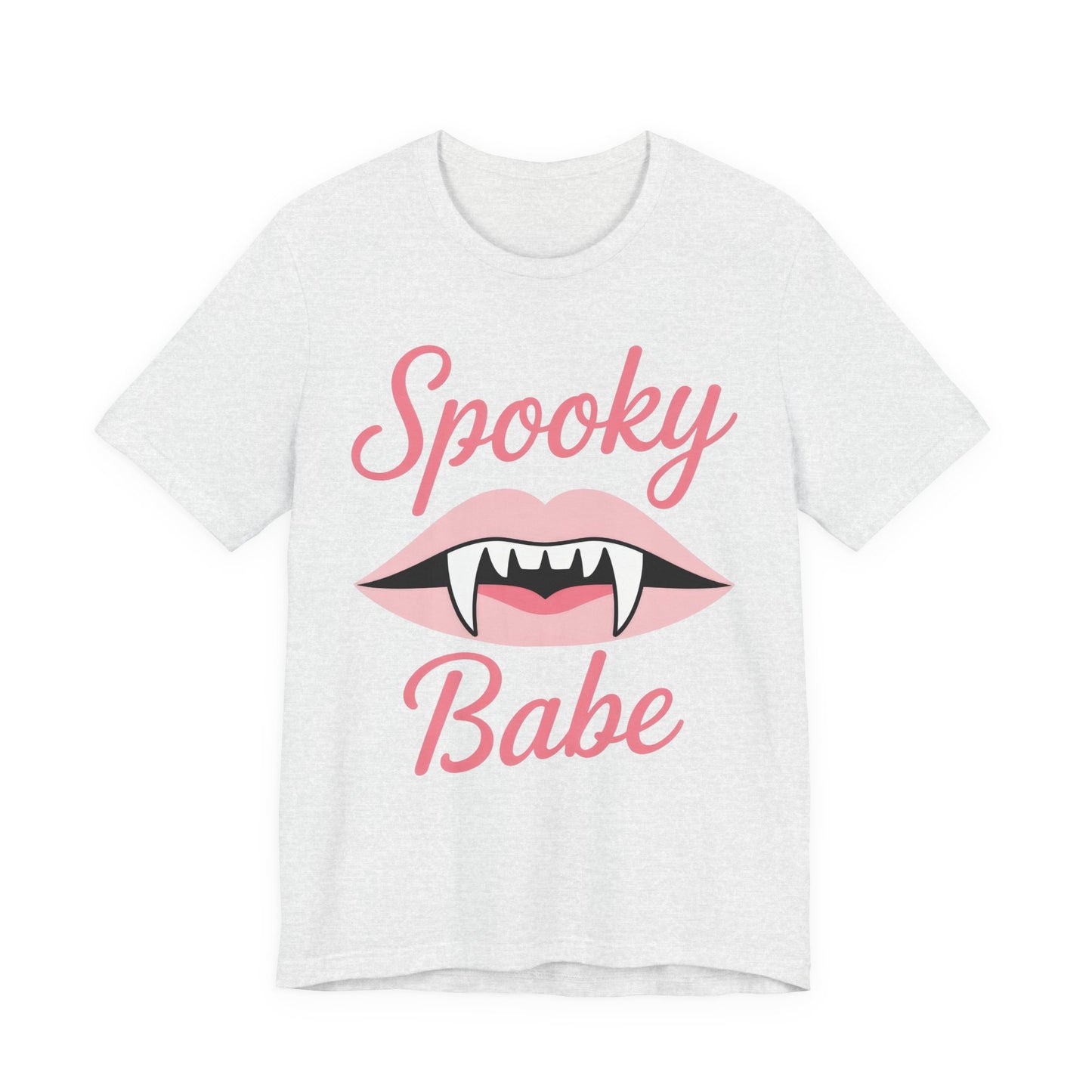 Spooky Babe Tee - Unisex Jersey Short Sleeve T-Shirt, Halloween Outfit, Casual Wear, Gift for Her, Graphic Tee