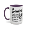 Gemini Zodiac Sign Coffee Mug - Unique Horoscope Mug With Personality Traits