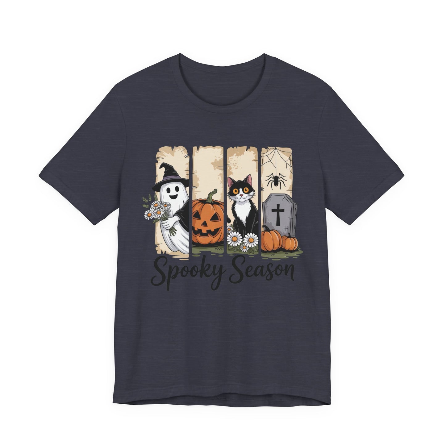 Spooky Season Halloween Tee, Unisex T-Shirt, Fall Fashion, October Apparel, Halloween Gift, Costume Shirt