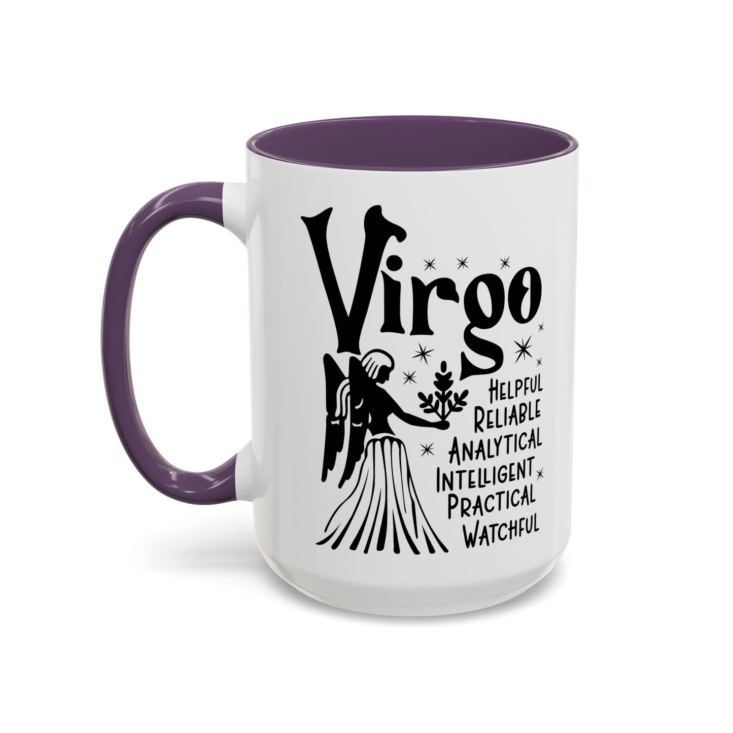 Virgo Zodiac Sign Coffee Mug - Unique Horoscope Mug With Personality Traits