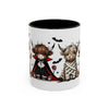Halloween Highland Cow Coffee Mug, Cute Mug, Spooky Drinkware, Gifts for Cow Lovers, Fall Décor, Halloween Decor