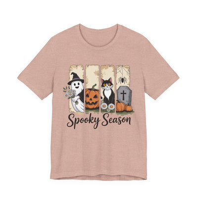 Spooky Season Halloween Tee, Unisex T-Shirt, Fall Fashion, October Apparel, Halloween Gift, Costume Shirt