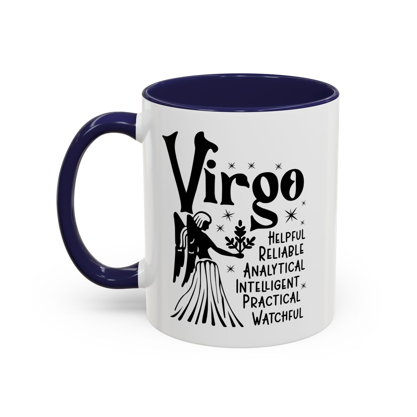 Virgo Zodiac Sign Coffee Mug - Unique Horoscope Mug With Personality Traits