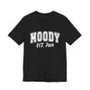 Moody EST. 7AM Graphic Tee | Unisex Short Sleeve T-Shirt, Relaxed T-Shirt for Comfy Days, Perfect Gift for Coffee Lovers, Mood & Vibe Shirt, Casual Wear