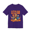 Let's Go Ghouls Halloween Graphic Tee, Unisex Jersey Short Sleeve T-Shirt, Let’s Go Ghouls, Spooky Shirt, Autumn Apparel, Costume Party Top