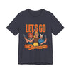 Let's Go Ghouls Halloween Graphic Tee, Unisex Jersey Short Sleeve T-Shirt, Let’s Go Ghouls, Spooky Shirt, Autumn Apparel, Costume Party Top