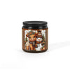 Winter Friends Cozy Christmas Snowman & Reindeer Soy Wax Amber Jar Christmas Candle | Christmas Variety Scented Candle, Four Different Scents To Choose
