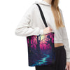 Mystical Forest Tote Bag - Enchanted Design for Nature Lovers, Eco-Friendly Gift, Shopping, Travel, Art Lover, Festival Bag