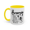 Scorpio Zodiac Sign Coffee Mug - Unique Horoscope Mug With Personality Traits