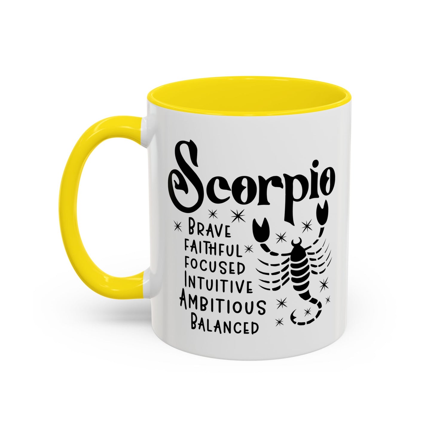 Scorpio Zodiac Sign Coffee Mug - Unique Horoscope Mug With Personality Traits