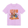Let's Go Ghouls Halloween Graphic Tee, Unisex Jersey Short Sleeve T-Shirt, Let’s Go Ghouls, Spooky Shirt, Autumn Apparel, Costume Party Top
