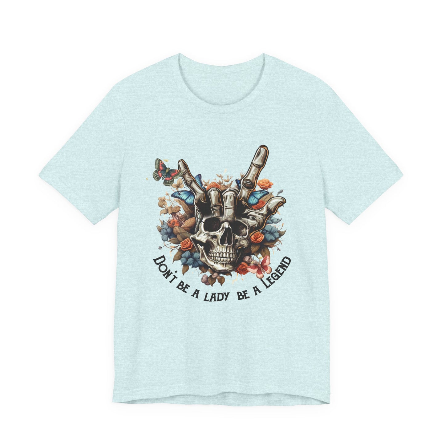 Legendary Skull Graphic Tee | Unisex Short Sleeve T-Shirt, Alternative Fashion, Edgy Apparel, Gift for Her, Statement Tee