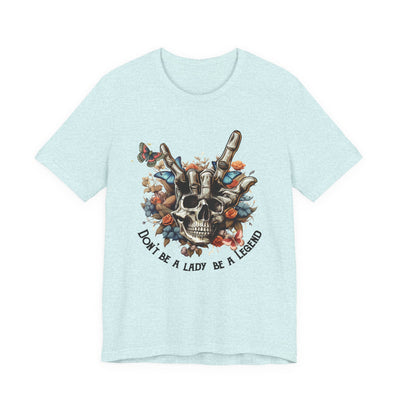 Legendary Skull Graphic Tee | Unisex Short Sleeve T-Shirt, Alternative Fashion, Edgy Apparel, Gift for Her, Statement Tee