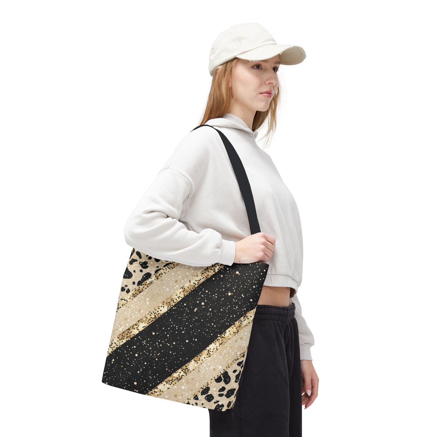 Chic Leopard Print Tote Bag, Stylish Reusable Grocery Bag, Trendy Shopping Tote, Perfect Gift for Her, Animal Print Purse