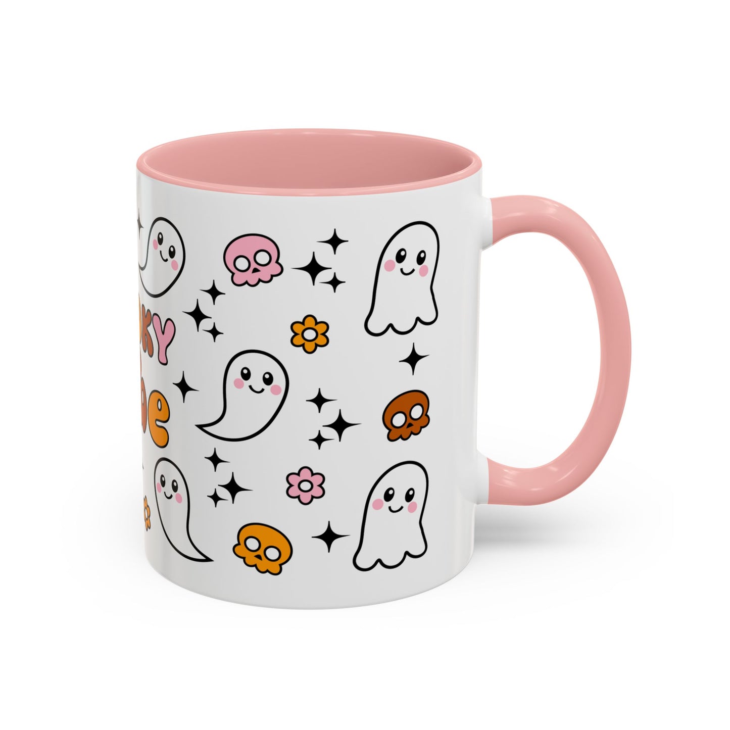 Spooky Babe Coffee Mug | Halloween Mug, Cute Ghost Mug, Funny Gift, Ghostly Coffee Cup