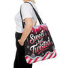 Sweet But Twisted Christmas Tote Bag | Festive Holiday Gift & Shopping Bag