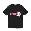 Spooky Ghost Tee | Unisex Jersey Shirt for Halloween, Cute Graphic Tee for Fall, Trick or Treat, Party Wear, Ghost Lover Gift