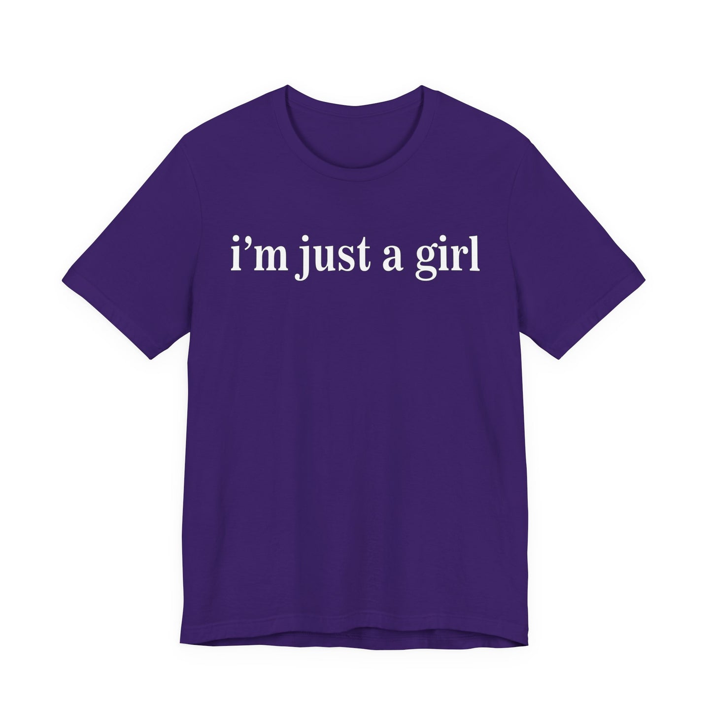 I’m Just a Girl Graphic Tee | Cute Feminist Shirt | Casual Wear | Gift for Her | Everyday Essentials
