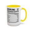 Gemini Zodiac Sign Coffee Mug - Unique Horoscope Mug With Personality Traits