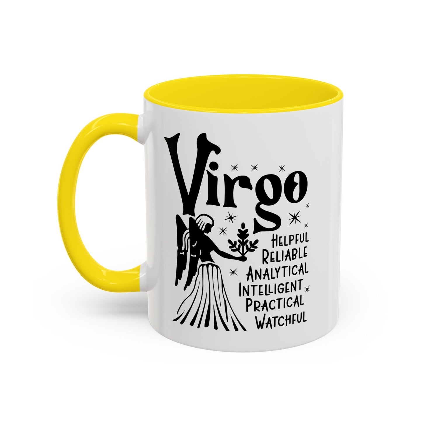 Virgo Zodiac Sign Coffee Mug - Unique Horoscope Mug With Personality Traits