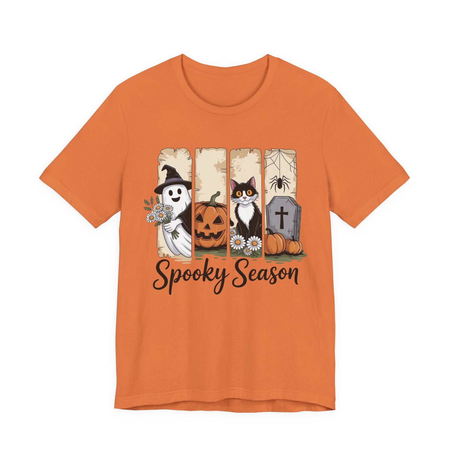 Spooky Season Halloween Tee, Unisex T-Shirt, Fall Fashion, October Apparel, Halloween Gift, Costume Shirt