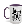 Libra Zodiac Sign Coffee Mug - Unique Horoscope Mug With Personality Traits