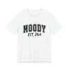 Moody EST. 7AM Graphic Tee | Unisex Short Sleeve T-Shirt, Relaxed T-Shirt for Comfy Days, Perfect Gift for Coffee Lovers, Mood & Vibe Shirt, Casual Wear