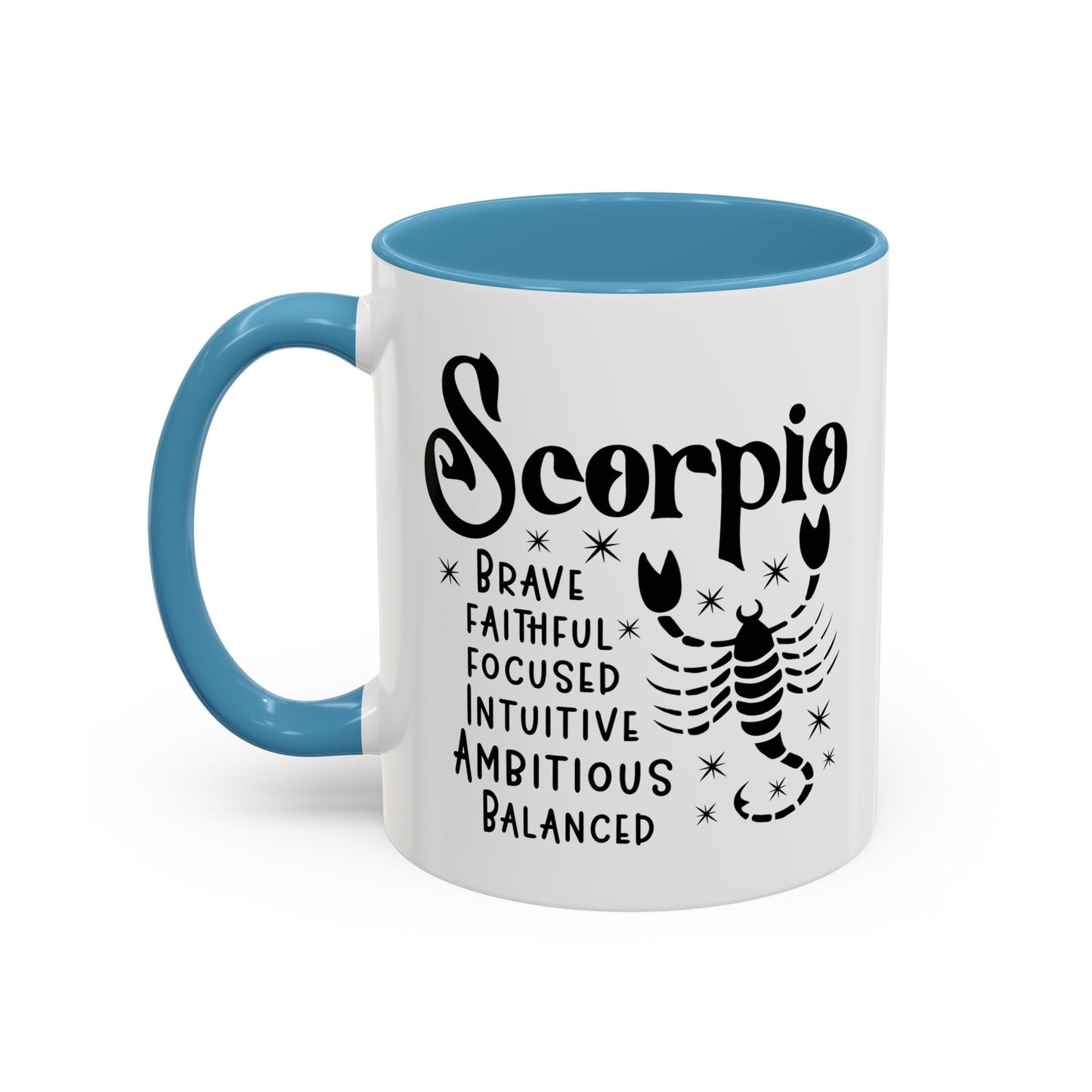 Scorpio Zodiac Sign Coffee Mug - Unique Horoscope Mug With Personality Traits