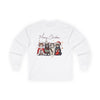 Festive Christmas Cats Long Sleeve Tee | Merry Christmas Shirt