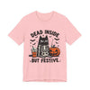 Dead Inside, But Festive Halloween Cat Tee, Dead Inside But Festive, Unisex Shirt, Fall Fashion, Halloween Party, Gift for Cat Lovers, Spooky Season