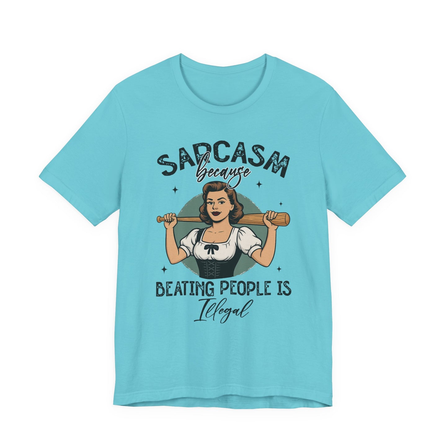 Sarcasm Tee: Funny Unisex Jersey Short Sleeve Shirt, Gift for Sarcasm Lovers, Humor T-Shirt, Casual Wear, Holiday Gifts