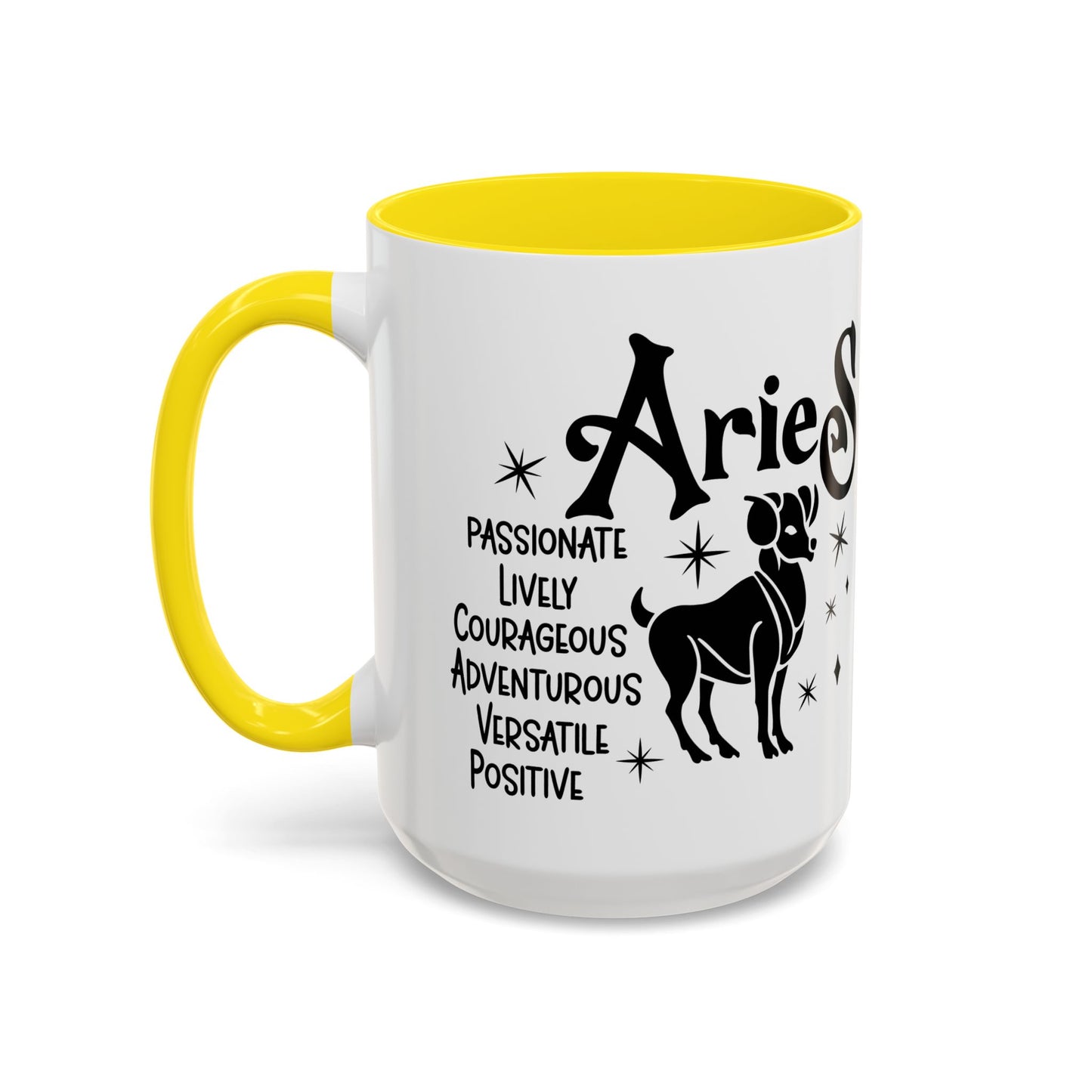 Aries Zodiac Sign Coffee Mug - Unique Horoscope Mug With Personality Traits