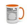 Virgo Zodiac Sign Coffee Mug - Unique Horoscope Mug With Personality Traits