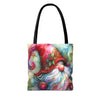 Gnome Christmas Tote Bag | Festive Holiday Gift & Shopping Bag