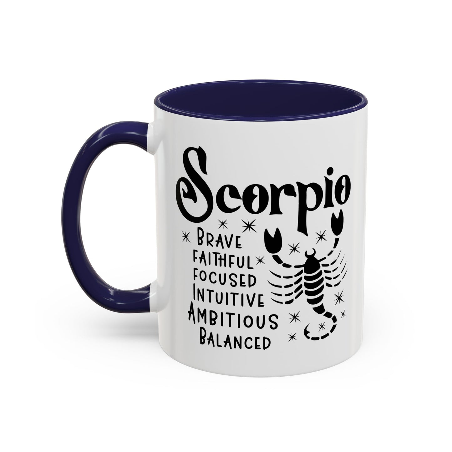 Scorpio Zodiac Sign Coffee Mug - Unique Horoscope Mug With Personality Traits