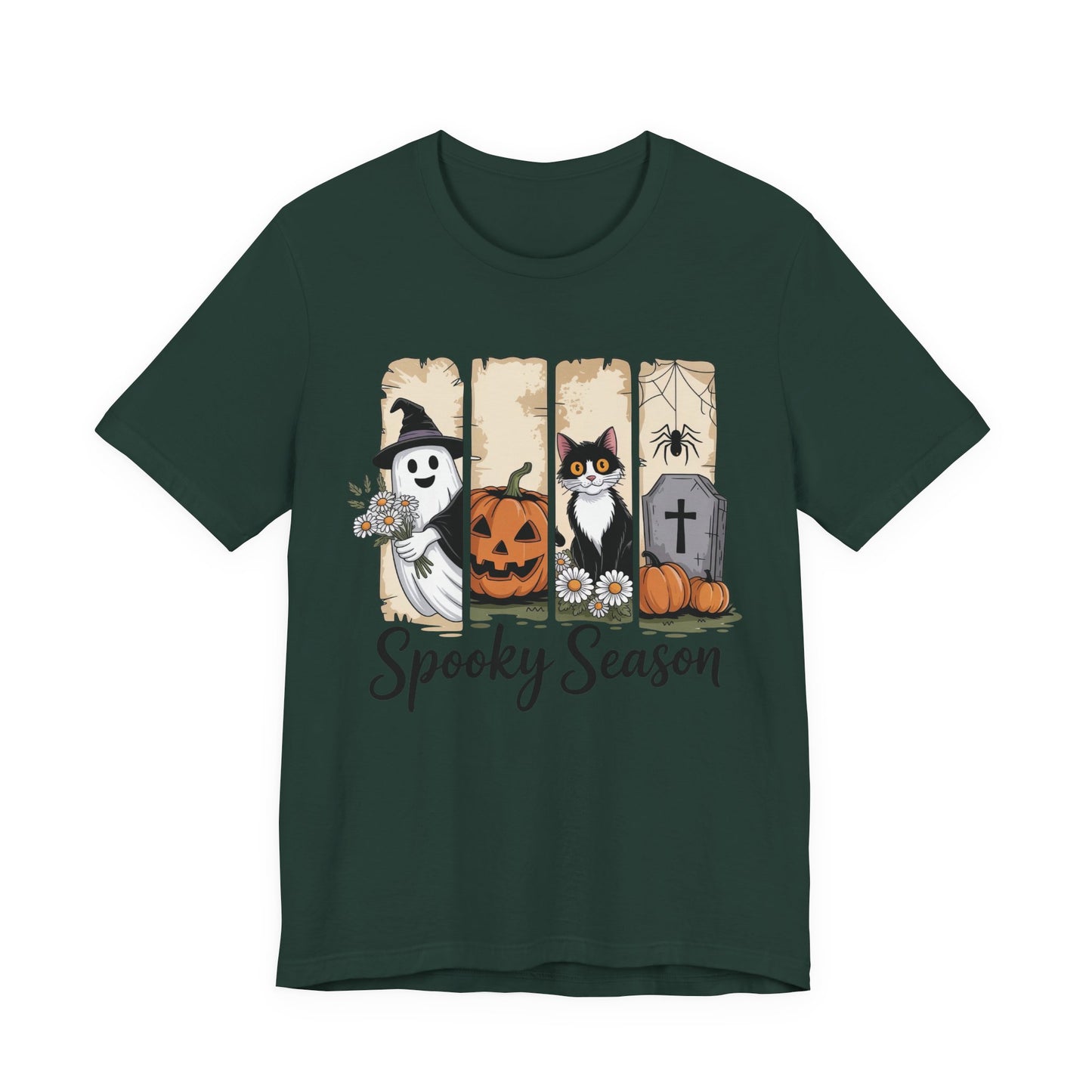 Spooky Season Halloween Tee, Unisex T-Shirt, Fall Fashion, October Apparel, Halloween Gift, Costume Shirt