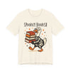 Spookily Bookish Tee, Perfect for Book Lovers, Great Gift for Halloween, Tees for Casual Wear, Quirky Duck Design