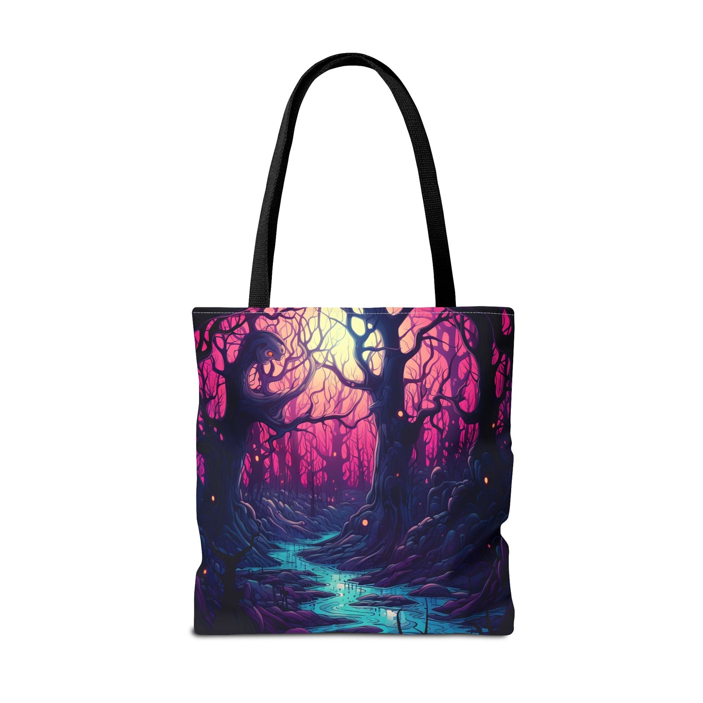 Mystical Forest Tote Bag - Enchanted Design for Nature Lovers, Eco-Friendly Gift, Shopping, Travel, Art Lover, Festival Bag