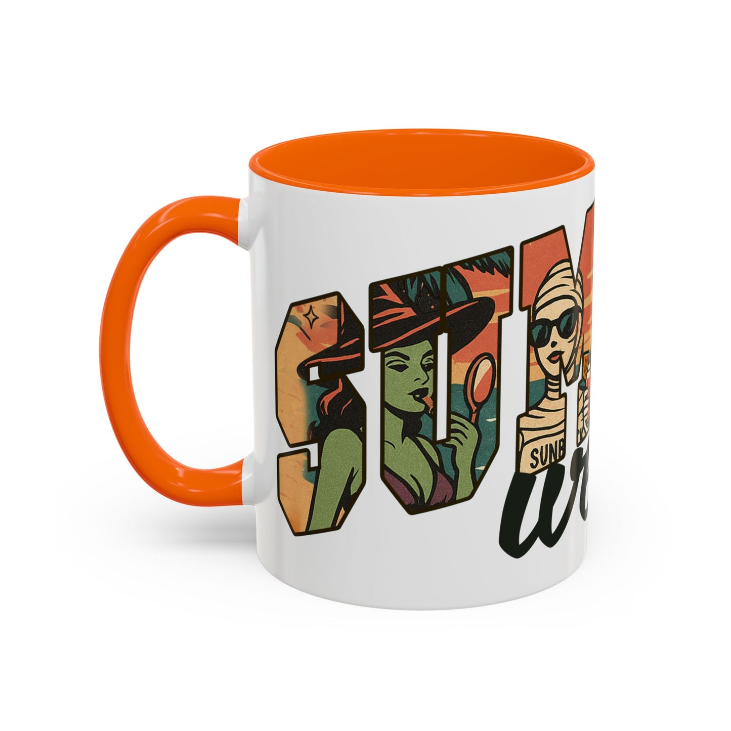 Summerween - Halloween Accent Coffee Mug - Spooky Vibes for Your Coffee Break, Perfect for Fall Celebrations, Gift for Halloween