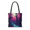 Mystical Forest Tote Bag - Enchanted Design for Nature Lovers, Eco-Friendly Gift, Shopping, Travel, Art Lover, Festival Bag
