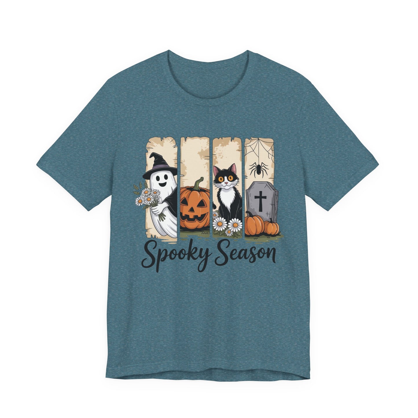 Spooky Season Halloween Tee, Unisex T-Shirt, Fall Fashion, October Apparel, Halloween Gift, Costume Shirt