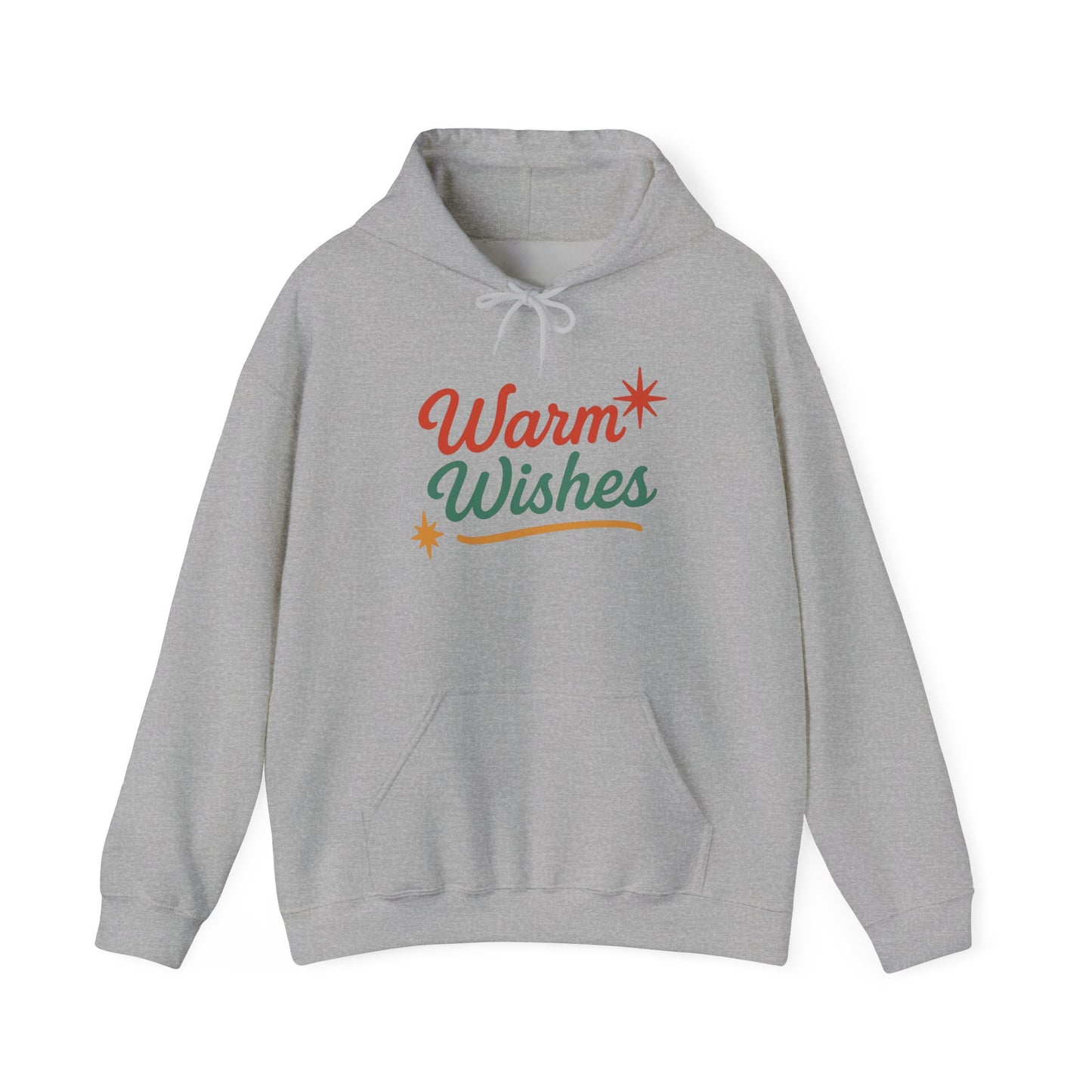 Warm Wishes Hoodie | Christmas Festive Holiday Hooded Sweatshirt